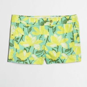 J. Crew floral chino short